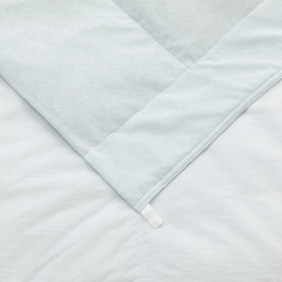 両面使えるダウンケット Nクール＆タオル地 ダブル(BL K2505 D) 10枚目画像