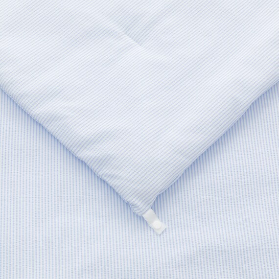 カバーなしで使える縫い目の少ない薄掛けふとん さらさら ダブル(K2512 D) 4枚目画像