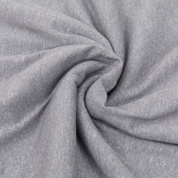 掛け布団カバー セミダブル(CVCニットグレー ST23-8 SD) 8枚目画像