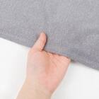 掛け布団カバー　セミダブル(CVCニットグレー ST23-8 SD) 9枚目画像