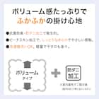 ボリューム抗菌防臭・防ダニ掛ふとん ダブル(K2429 D) 4枚目画像