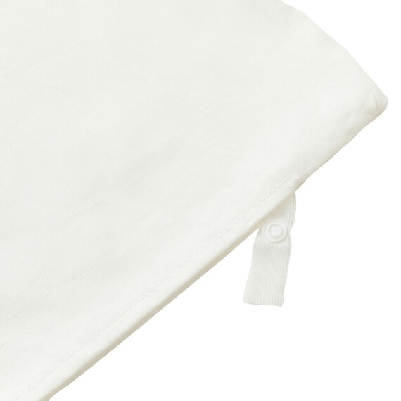 掛けふとんカバー セミダブル(ST03 コットンDC ホワイト SD) 7枚目画像