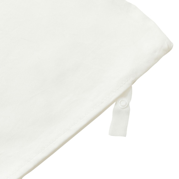 掛けふとんカバー セミダブル(ST03 コットンDC ホワイト SD) 7枚目画像