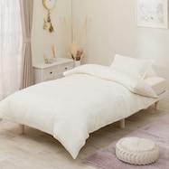 掛ふとんカバー シングル(Dオープン3 アイボリー S)