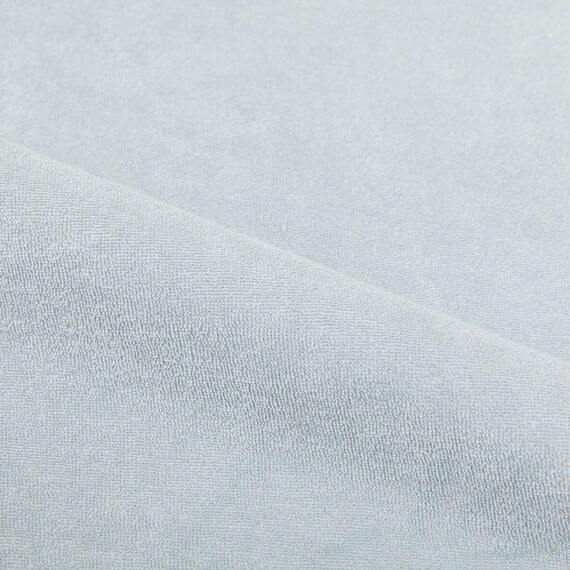 たて・よこストレッチNフィットシーツ セミダブル-ダブル(綿パイルN2 ブルー SD-D) 6枚目画像