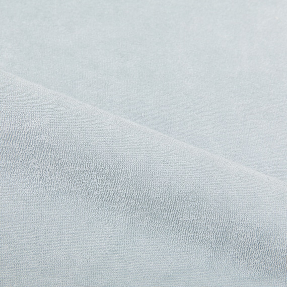 たて・よこストレッチNフィットシーツ セミダブル-ダブル(綿パイルN2 ブルー SD-D) 6枚目画像