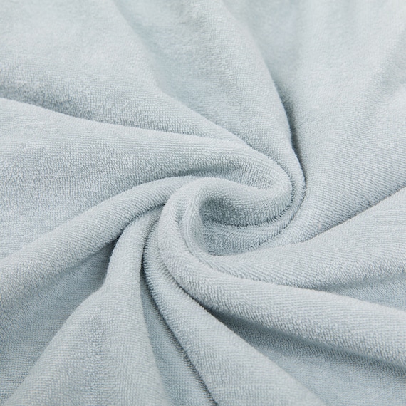 たて・よこストレッチNフィットシーツ セミダブル-ダブル(綿パイルN2 ブルー SD-D) 7枚目画像