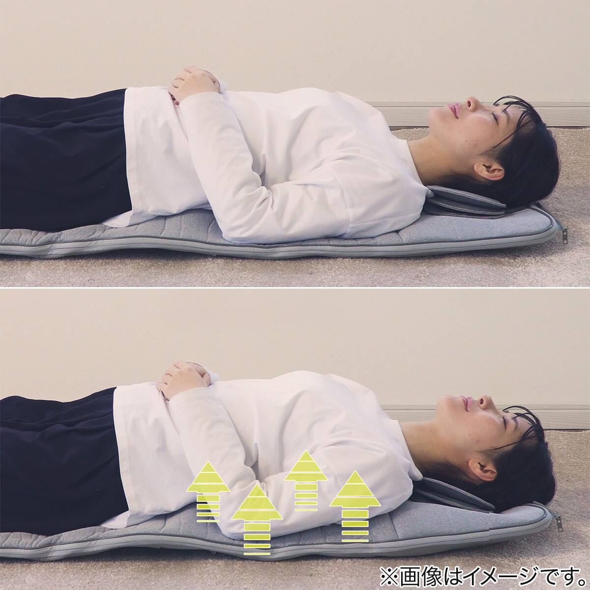 【ほぼ未使用】エアーストレッチマット ニトリ 60×120cm 肩こり 腰痛 エアーストレッチマット(2408) | ニトリネット【公式】 家具