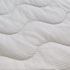 両面使える 敷きパッド ダブル(フワフワ&ワッフル グレー D A2502) 7枚目画像