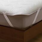 両面使える 敷きパッド  ダブル(フワフワ&ワッフル グレー D A2502) 10枚目画像