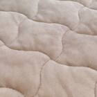 両面使える BOXパッド セミダブル(オールシーズン モカ SD 2503) 12枚目画像