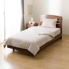 2枚合わせ毛布 ダブル(ロイヤルミルク モカ D A2524) 10枚目画像