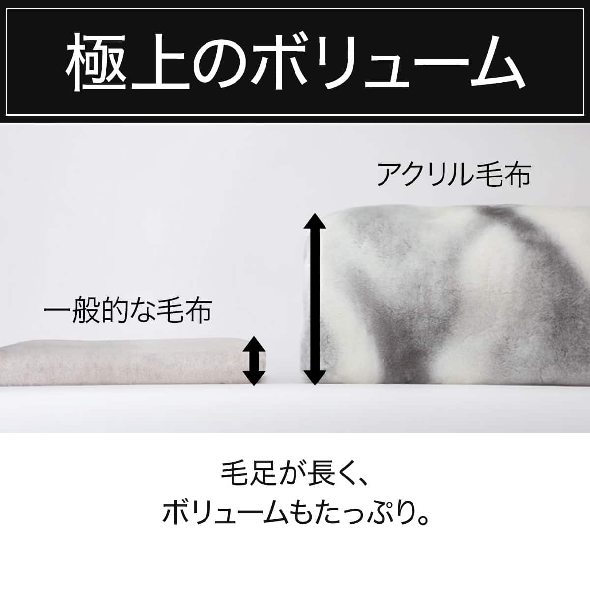 NITORI　ニトリ　アクリル毛布　グレー　クラカーボ 458261809172501.jpg?ts=