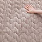 両面使える 敷きパッド ファミリー(Nウォーム モカ F A2510) 8枚目画像