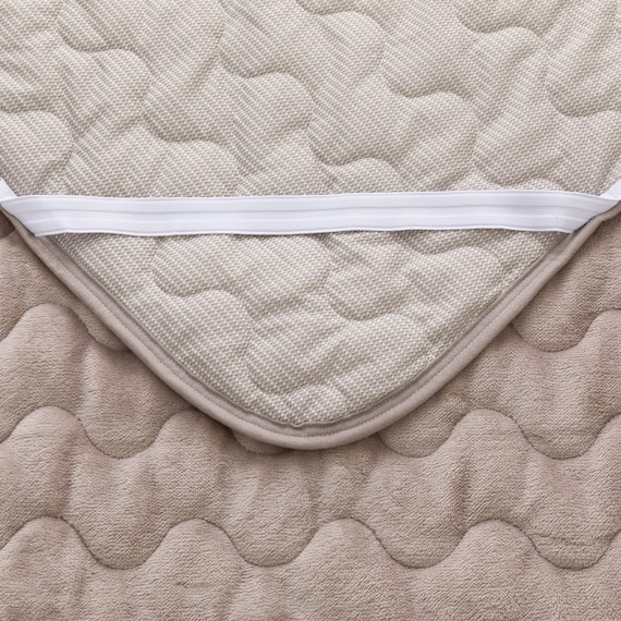 両面使える 敷きパッド ファミリー(Nウォーム モカ F A2510) 12枚目画像