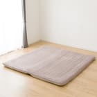 両面使える 敷きパッド ファミリー(Nウォーム モカ F A2510) 13枚目画像