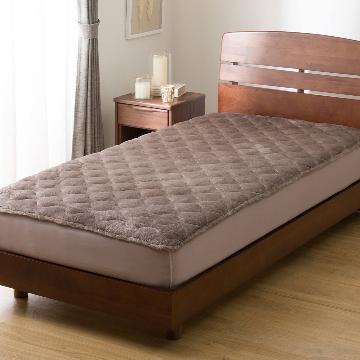 両面使える BOXパッド ダブル(NウォームWSP モカ A2512) | ニトリ