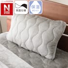 両面使えるピローパッド(NウォームWSP グレー A2512) 1枚目画像