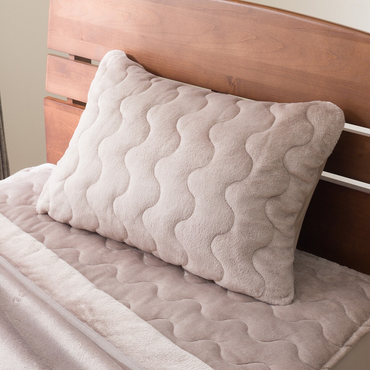 両面使えるすっぽりピローパッド(Nウォーム モカ A2510) | ニトリ