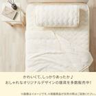 ゴムバンド付き 敷パッド セミダブル(Nウォーム A25 アイボリー) 8枚目画像