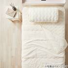 ゴムバンド付き 敷パッド セミダブル(Nウォーム A25 アイボリー) 9枚目画像