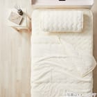 ゴムバンド付き 敷パッド セミダブル(Nウォーム A25 アイボリー) 9枚目画像