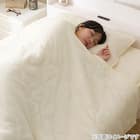 ゴムバンド付き 敷パッド セミダブル(Nウォーム A25 アイボリー) 10枚目画像