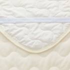 ゴムバンド付き 敷パッド セミダブル(Nウォーム A25 アイボリー) 15枚目画像