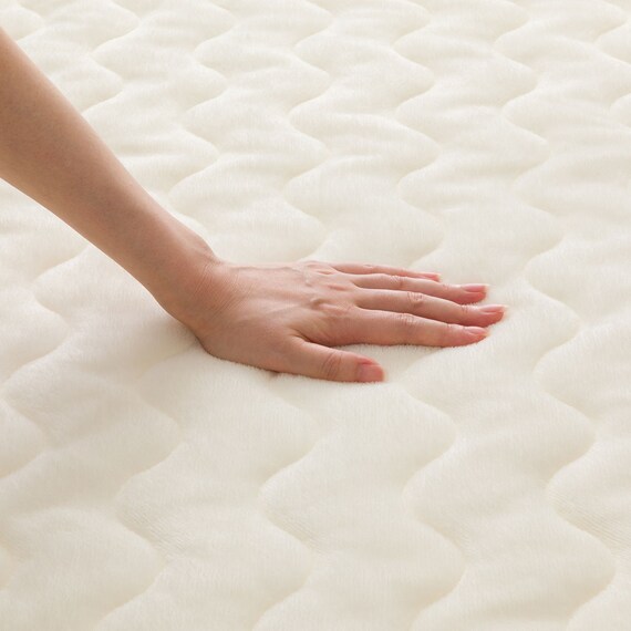 ゴムバンド付き 敷パッド セミダブル(Nウォーム A25 アイボリー) 16枚目画像