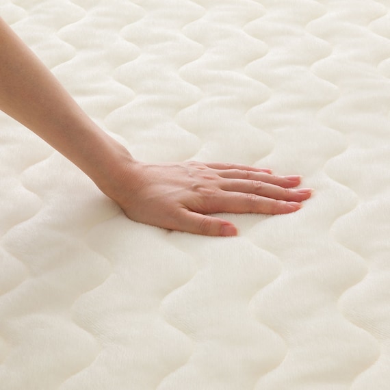 ゴムバンド付き 敷パッド セミダブル(Nウォーム A25 アイボリー) 16枚目画像