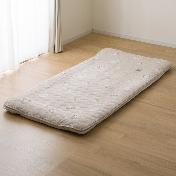 両面使える 敷きパッド セミダブル(Nウォーム シマエナガ A25) 16枚目画像