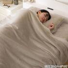 両面使える 敷きパッド セミダブル(Nウォーム モカ A25) 13枚目画像