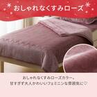 2枚合わせ 毛布 ダブル(NウォームWSP ローズ A25） 6枚目画像