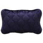 【2点セット】両面使える 敷きパッド  A25  シングル+ピローパッド(NウォームWSP A25 ネイビー) 13枚目画像