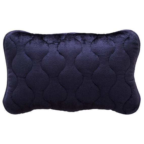 【2点セット】両面使える 敷きパッド A25 シングル+ピローパッド(NウォームWSP A25 ネイビー) 13枚目画像