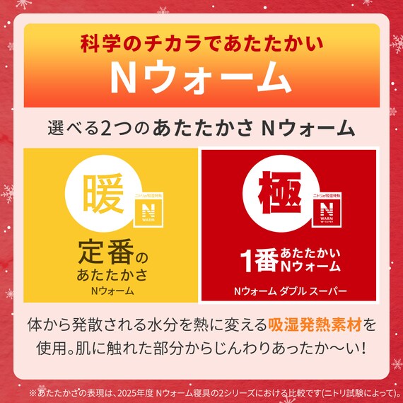 両面使える 敷きパッド ダブル(NウォームWSP ネイビー A25) 3枚目画像