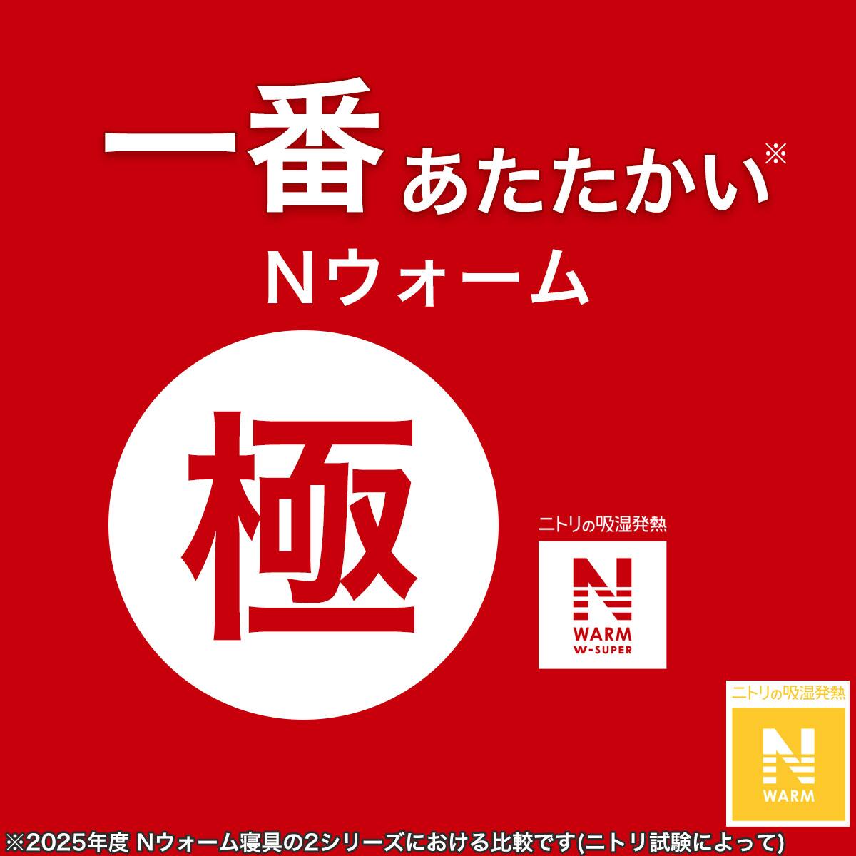 2枚合わせ 毛布 ダブル(NウォームWSP グレー A25） | ニトリネット