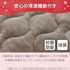 両面使える 敷きパッド セミダブル(NウォームWSP モカ A25) 10枚目画像