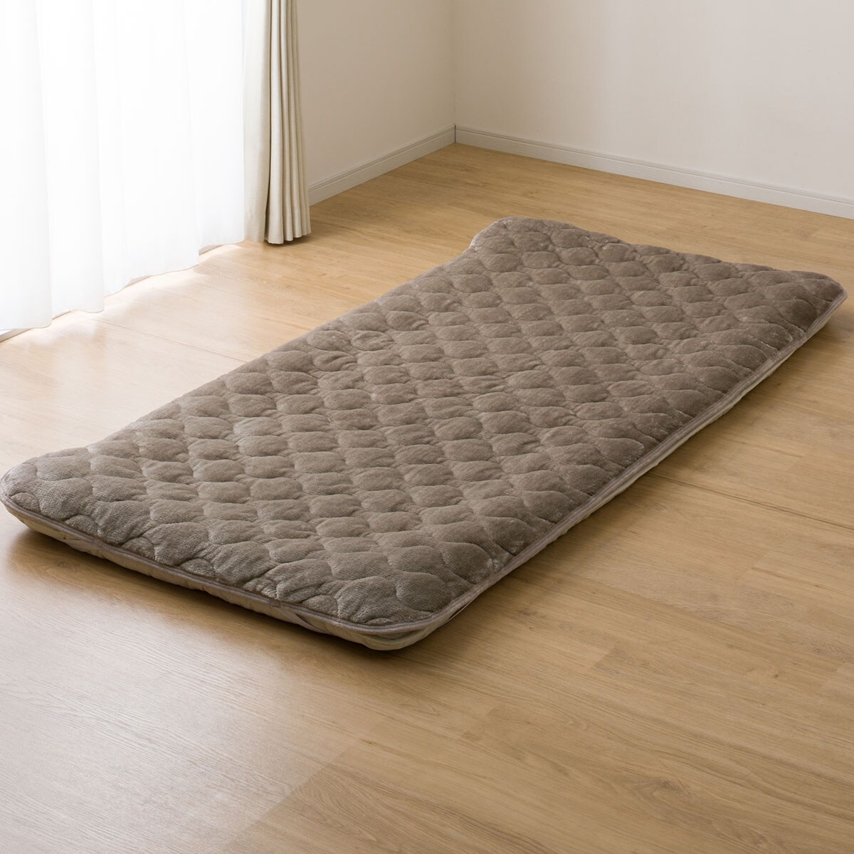 両面使える 敷きパッド セミダブル(NウォームWSP モカ A25) | ニトリ