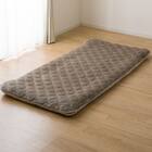 両面使える 敷きパッド セミダブル(NウォームWSP モカ A25) 17枚目画像