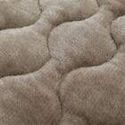 両面使える 敷きパッド セミダブル(NウォームWSP モカ A25) 18枚目画像