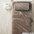 2枚合わせ 毛布 シングル(NウォームWSP モカ A25) 12枚目画像