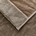 2枚合わせ 毛布 ダブル(NウォームWSP モカ A25) 15枚目画像