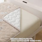置くだけ簡単 敷きパッド シングル(Nウォーム ローズ A25)【ネット特別商品】 16枚目画像