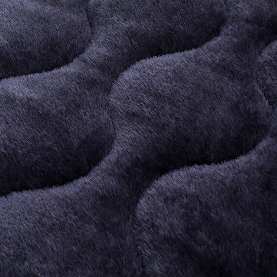 置くだけ簡単 敷きパッド シングル(NウォームWSP ネイビー A25)【ネット特別商品】 13枚目画像