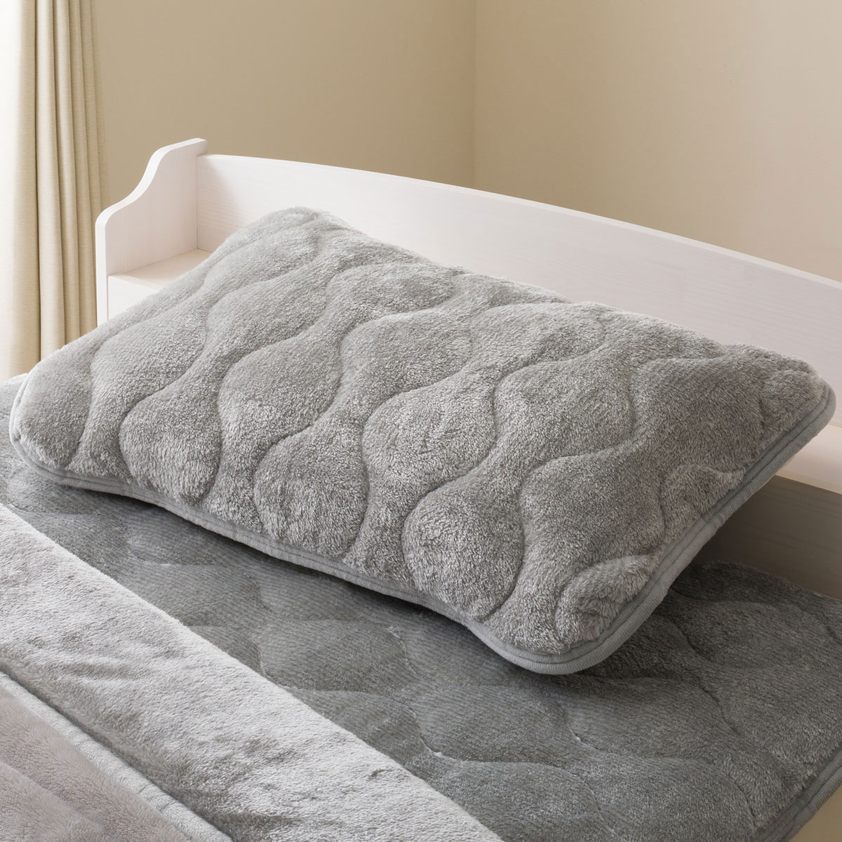 2点セット】両面使える BOXパッド A25 シングル+ピローパッド(N