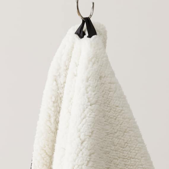 巾着袋付き4wayブランケット(A25 ブラック) 20枚目画像