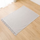 フリル付き毛布 シングル(フリル A25 グレー) 7枚目画像