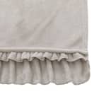 フリル付き毛布 シングル(フリル A25 グレー) 11枚目画像