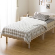 ぽこぽこ 2枚合わせ毛布 (ポコポコタッチ A25)